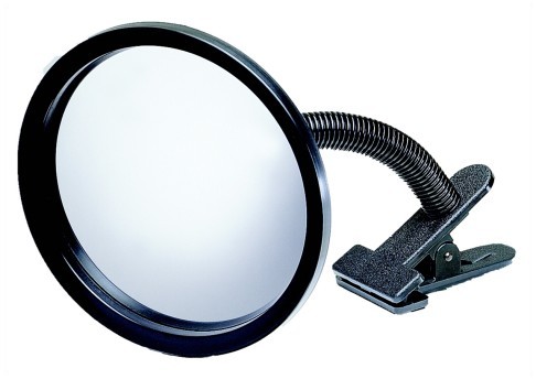 See All RR1524 Round Rectangular Glass Indoor Convex Mirror 24" Length 